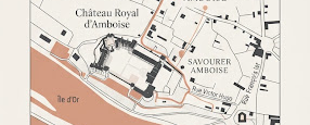 Plan d'Amboise et du Château Royal.